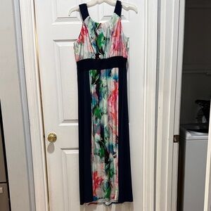 Floral Multicolor Maxi Dress